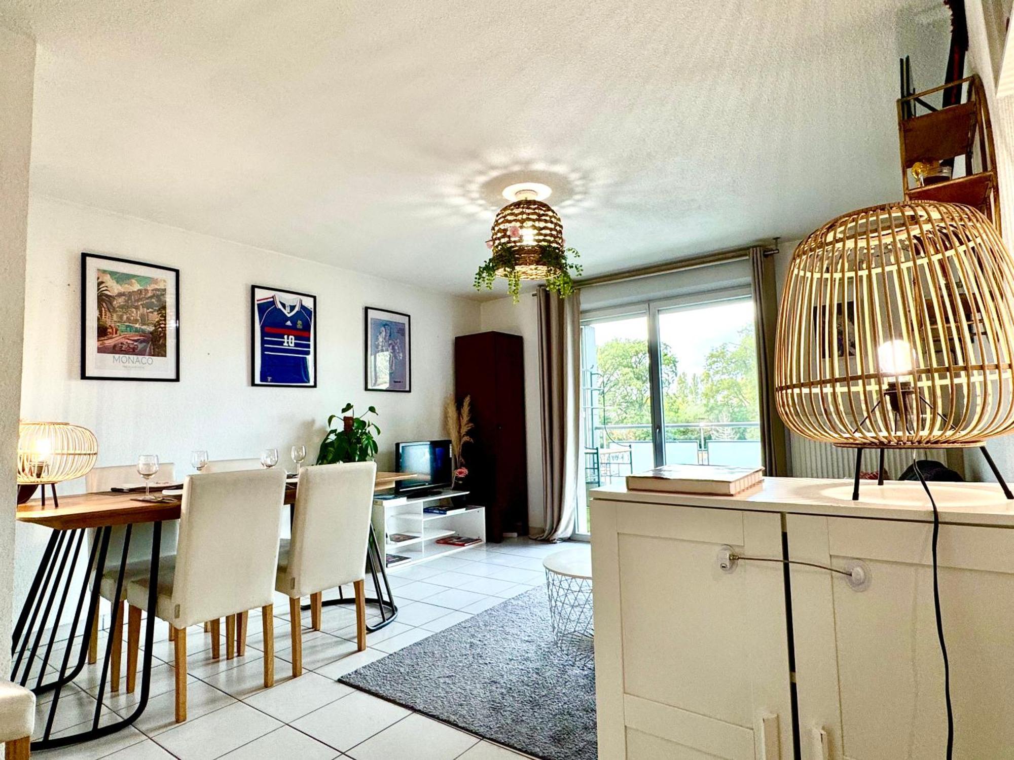 Bel Appartement T3 De 60M2 Avec Parking, Terrasse, Proche Du Metro Et Du Periph Toulouse Eksteriør bilde