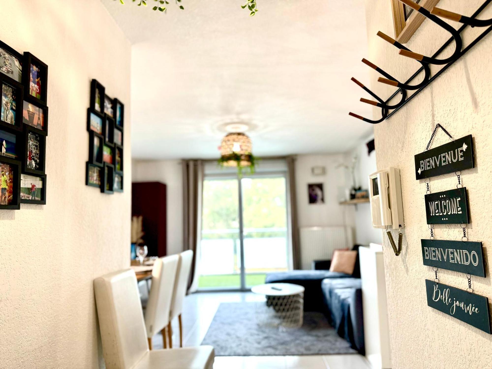 Bel Appartement T3 De 60M2 Avec Parking, Terrasse, Proche Du Metro Et Du Periph Toulouse Eksteriør bilde