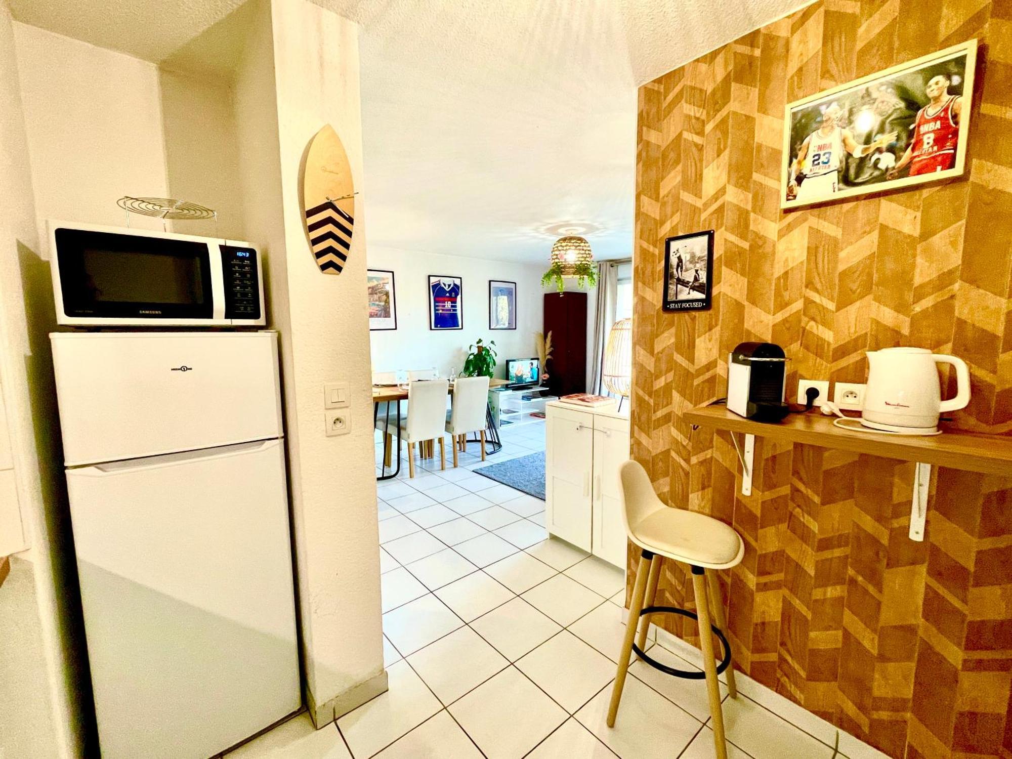 Bel Appartement T3 De 60M2 Avec Parking, Terrasse, Proche Du Metro Et Du Periph Toulouse Eksteriør bilde