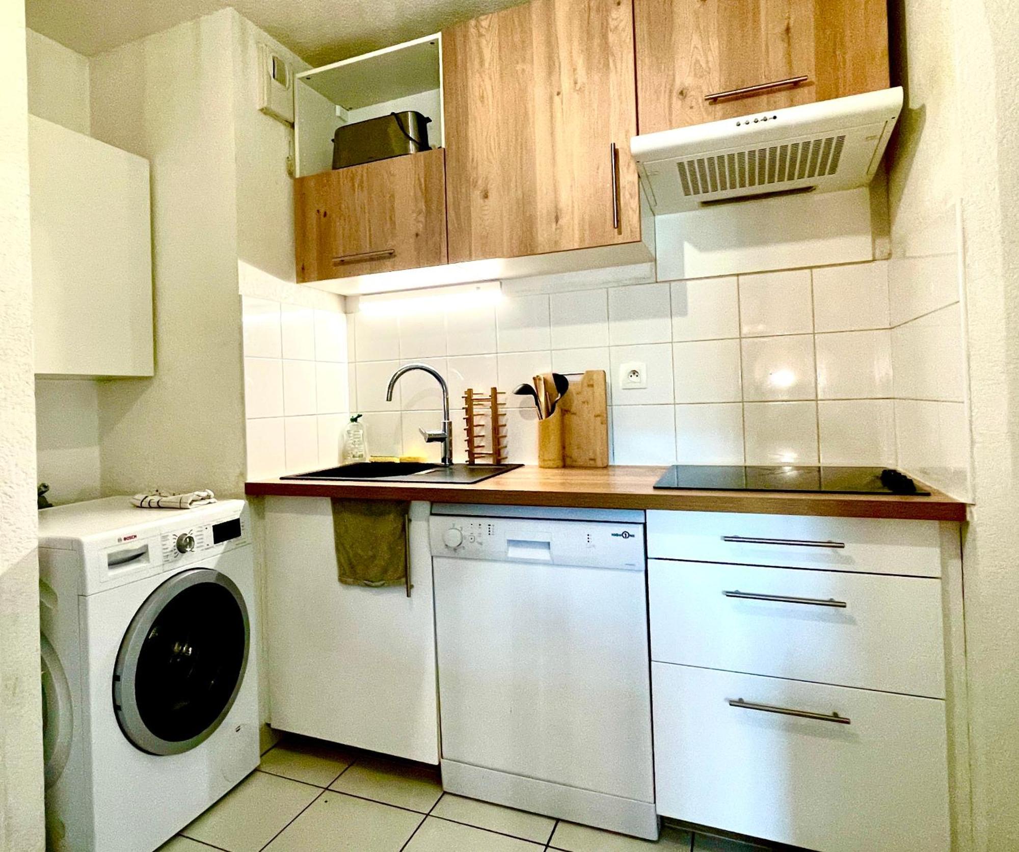 Bel Appartement T3 De 60M2 Avec Parking, Terrasse, Proche Du Metro Et Du Periph Toulouse Eksteriør bilde